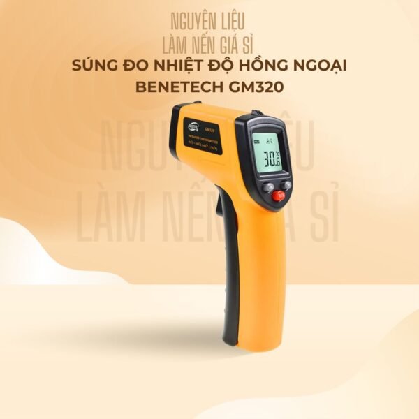 Súng đo nhiệt độ làm nến - Nguyên Liệu Làm Nến Giá Sỉ