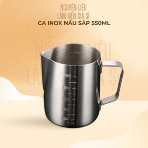 Ca inox 550ml Nguyên liệu làm nến giá si