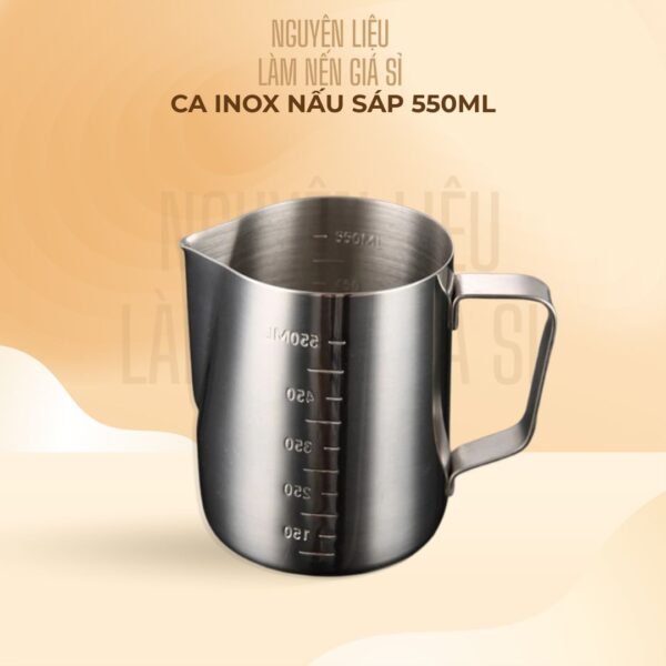 Ca inox 550ml Nguyên liệu làm nến giá si