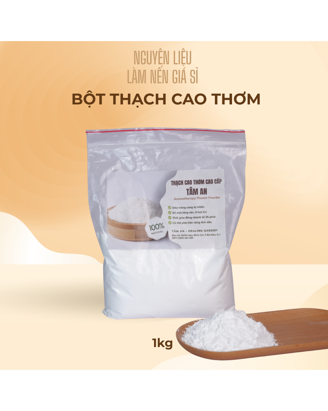 BỘT THẠCH CAO THƠM CAPO CẤP