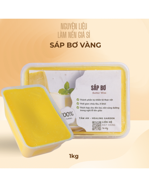 SÁP BƠ LÀM NẾN