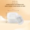 KHUÔN THẠCH CAO RESIN MINI HÌNH VUÔNG CHUM RƯỢU CÓ NẮP