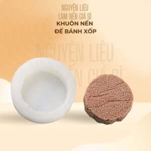 Khuôn làm nến hình đế bánh xốp