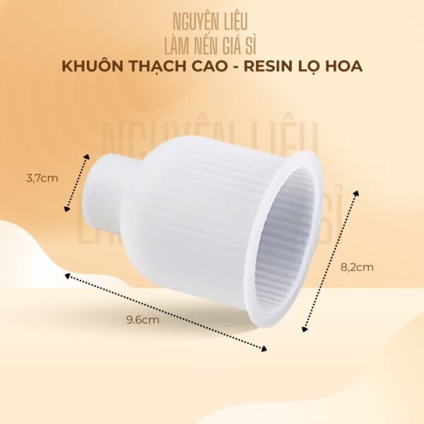 Khuôn thạch cao - resin lọ hoa