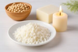 Sáp nành dạng hạt mịn tinh khiết dùng làm nến