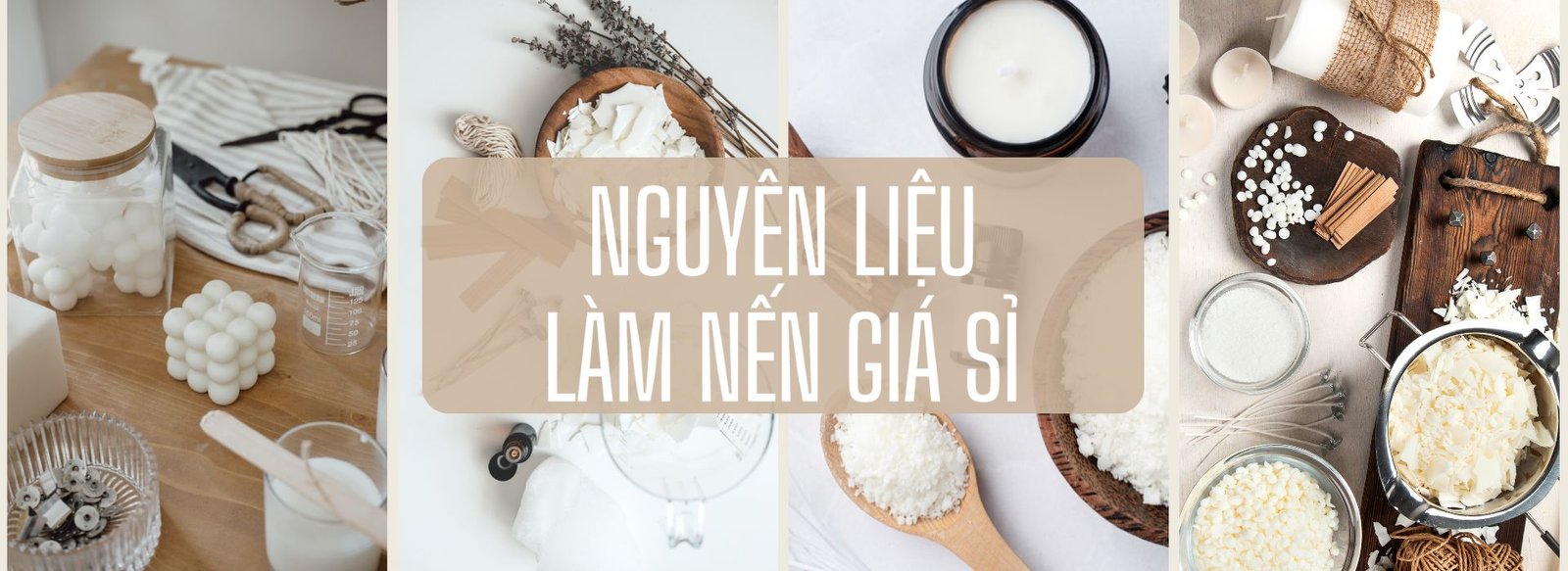 Nguyên liệu làm nến giá sỉ
