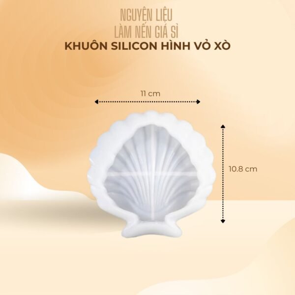 KHUÔN SILICON HÌNH VỎ XÒ