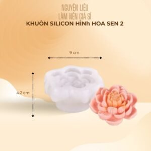 Khuôn Silicon Hình Hoa Sen 2