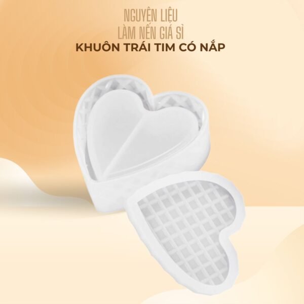 KHUÔN TRÁI TIM CÓ NẮP