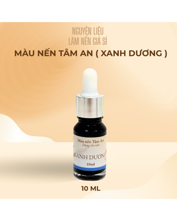 Màu Xanh Dương Dành Cho Nến Thơm 10ml – Nguyên Liệu Nhuộm Nến Cao Cấp