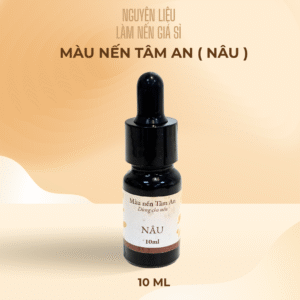 Màu Nâu Dành Cho Nến Thơm 10ml – Nguyên Liệu Nhuộm Nến Cao Cấp