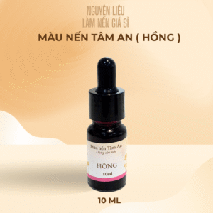 Màu Hồng Dành Cho Nến Thơm 10ml – Nguyên Liệu Nhuộm Nến Cao Cấp