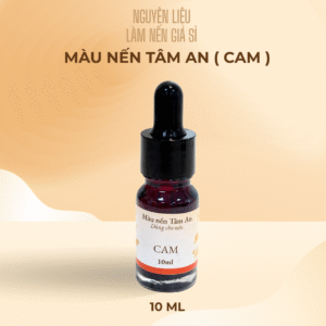Màu Cam Dành Cho Nến Thơm 10ml – Nguyên Liệu Nhuộm Nến Cao Cấp