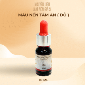 Màu Đỏ Dành Cho Nến Thơm 10ml – Nguyên Liệu Nhuộm Nến Cao Cấp
