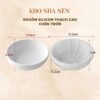 KHUÔN SILICON THẠCH CAO CHÉN TRƠN