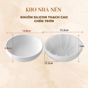 KHUÔN SILICON THẠCH CAO CHÉN TRƠN
