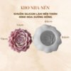 KHUÔN SILICON LÀM NẾN THƠM HÌNH HOA XƯƠNG RỒNG