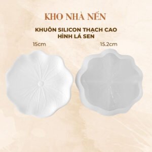 KHUÔN SILICON LÀM THẠCH CAO HÌNH LÁ SEN